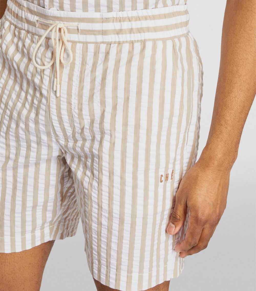 Ché Ché Seersucker Striped Shorts