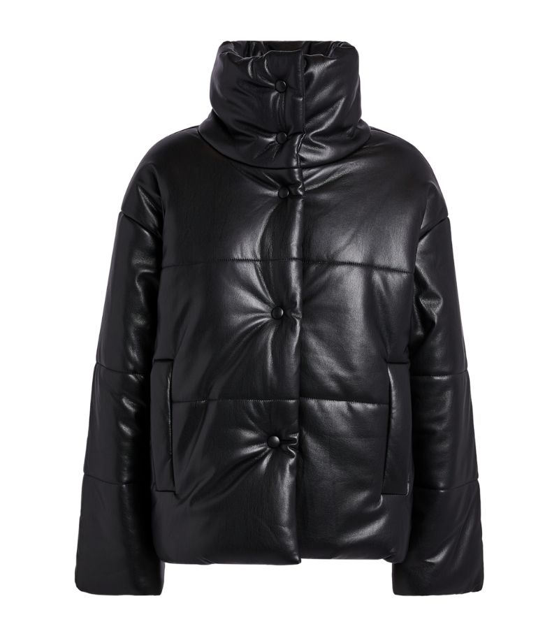 Nanushka Nanushka Vegan Leather Puffer Jacket