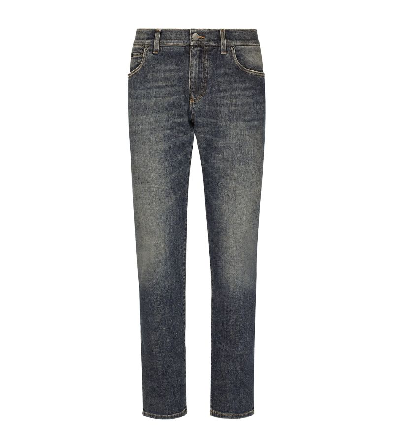 Dolce & Gabbana Dolce & Gabbana Faded Slim Jeans