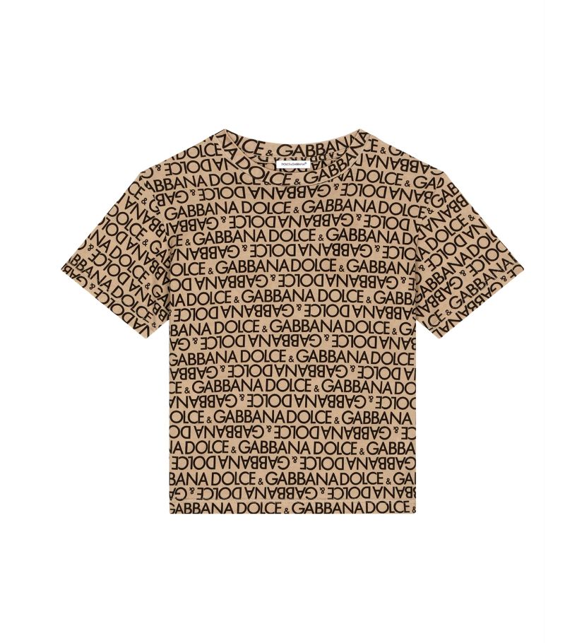 Dolce & Gabbana Dolce & Gabbana Kids Logo Print T-Shirt (2-6 Years)