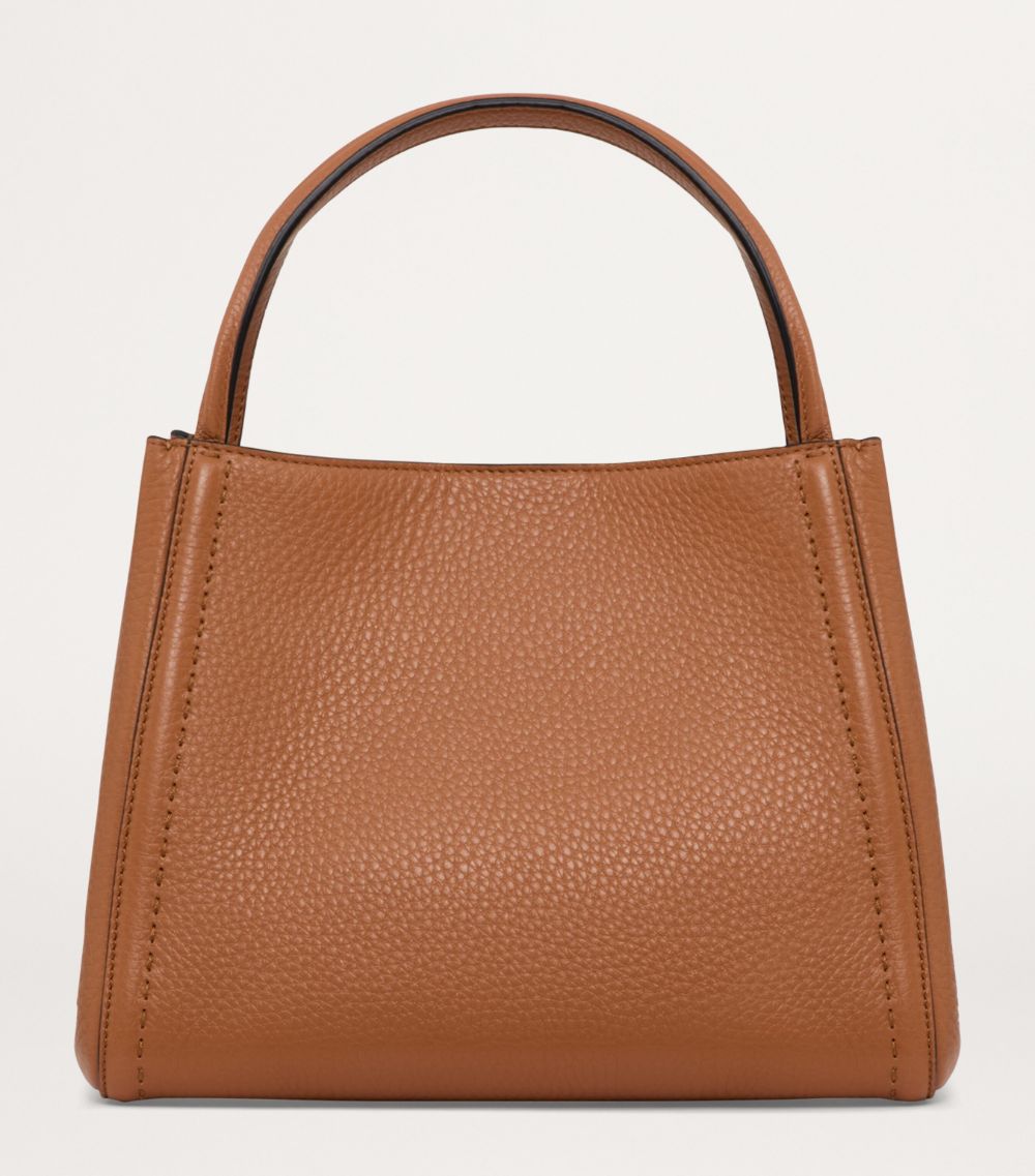 VALENTINO GARAVANI Valentino Garavani Medium Leather Alltime Top-Handle Bag