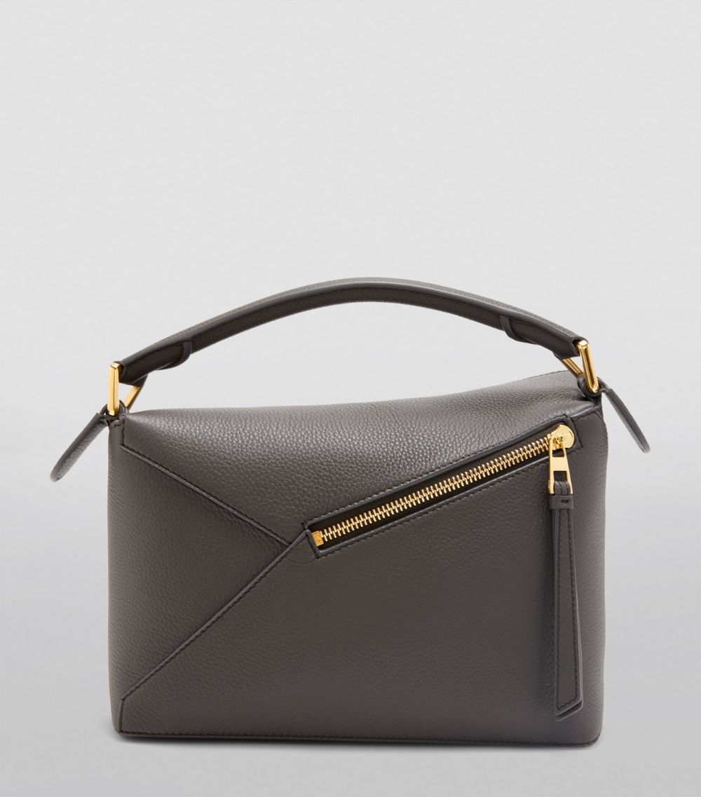 Loewe Loewe Small Leather Puzzle Edge Top-Handle Bag