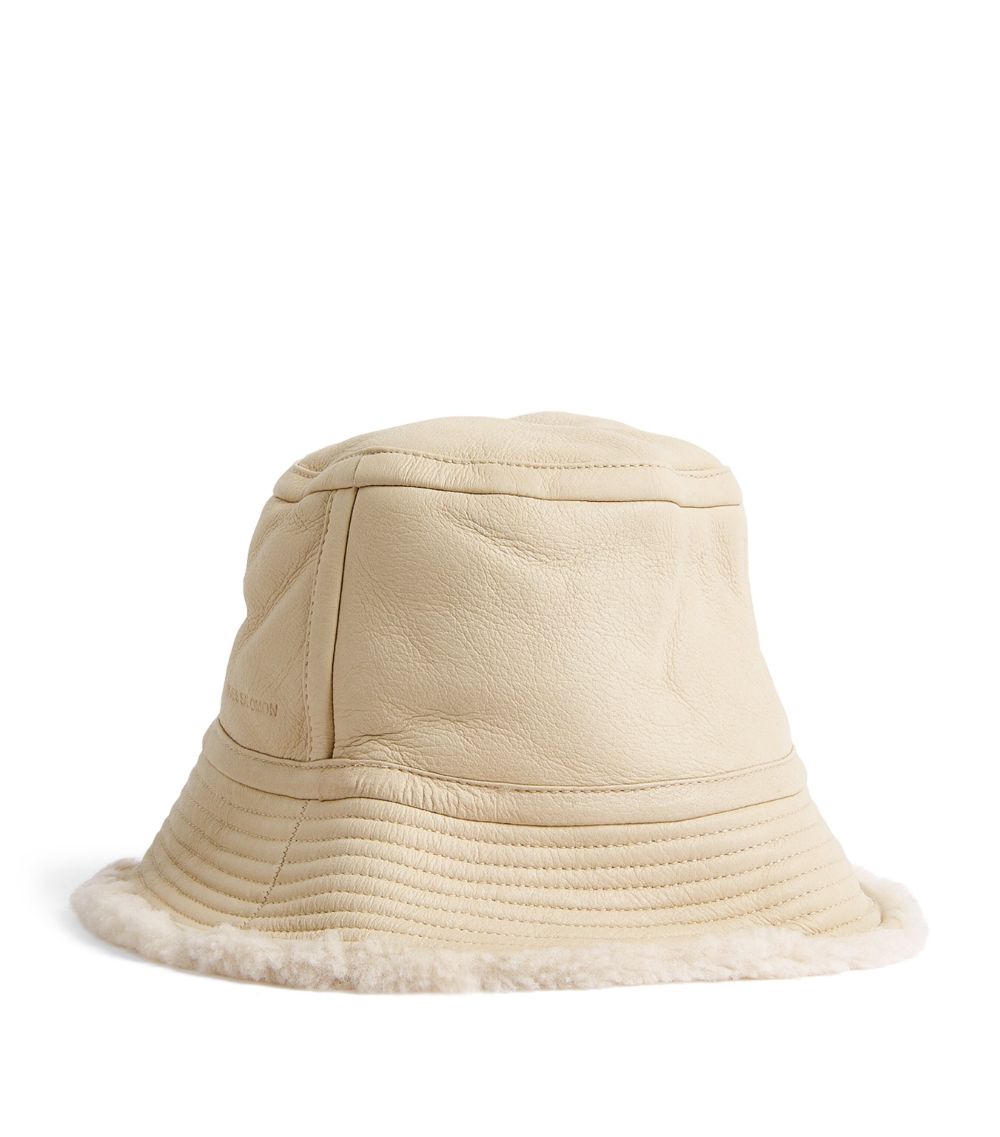 Yves Salomon Yves Salomon Merino-Lambskin Bucket Hat