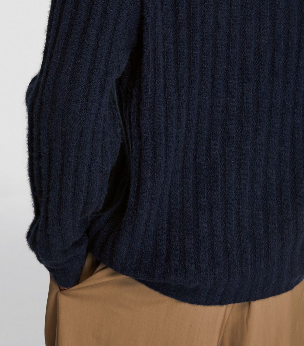 Commas COMMAS Cashmere-Silk V-Neck Sweater