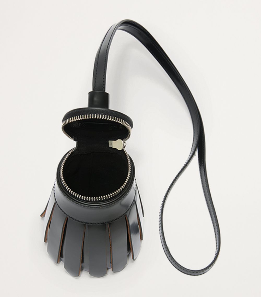 Jw Anderson Jw Anderson Mini Leather Tassel Cross-Body Bag