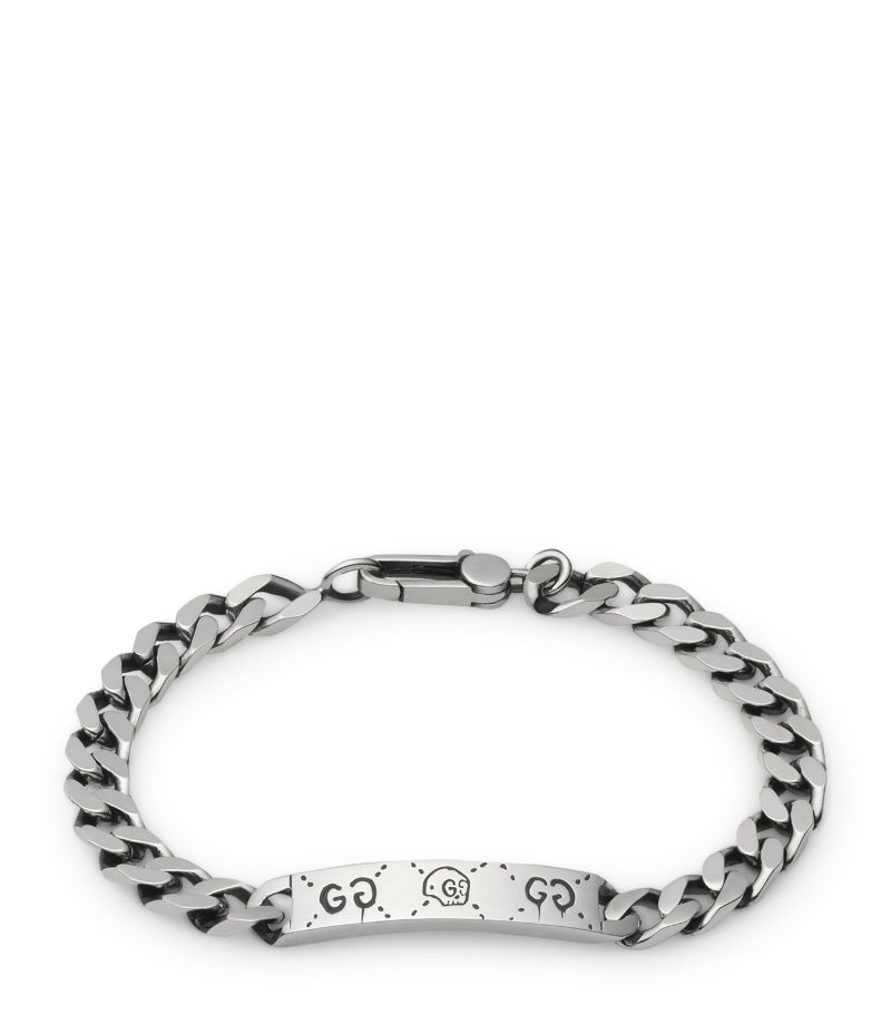 Gucci Gucci Sterling Silver Ghost Chain Bracelet