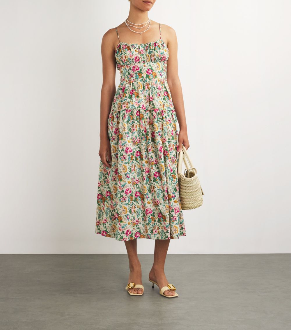 Dôen Dôen Floral Benoit Midi Dress