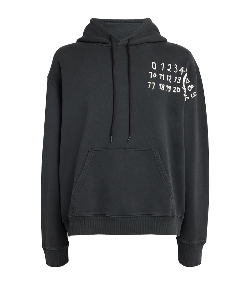 MM6 Maison Margiela Mm6 Maison Margiela Cotton Numeric Hoodie