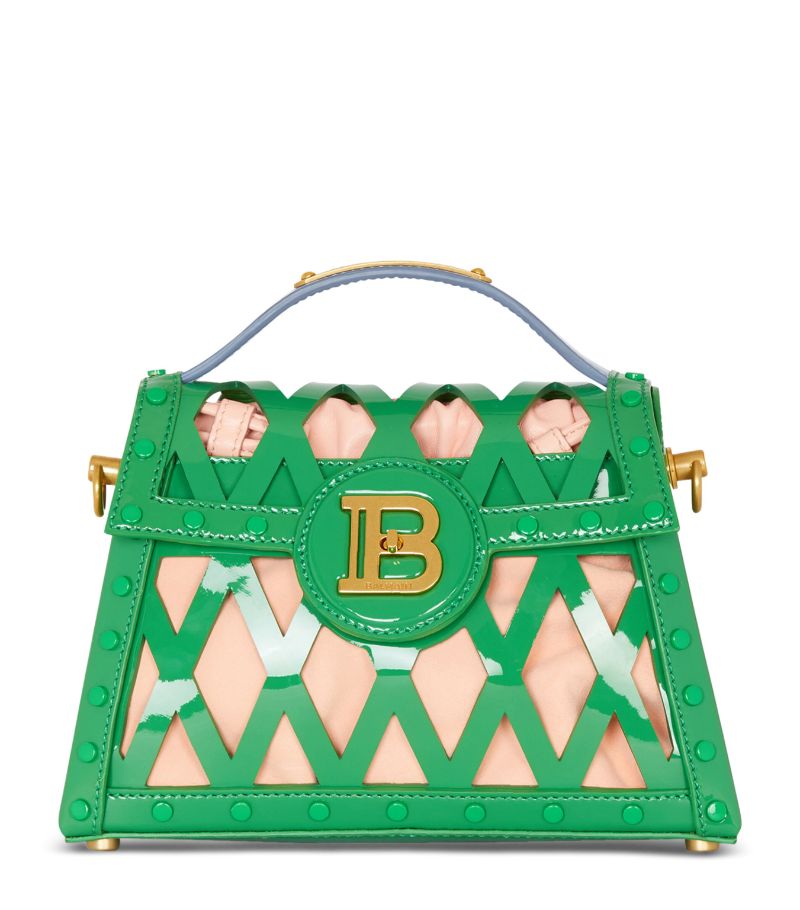 Balmain Balmain Patent Leather B-Buzz Dynasty Bag