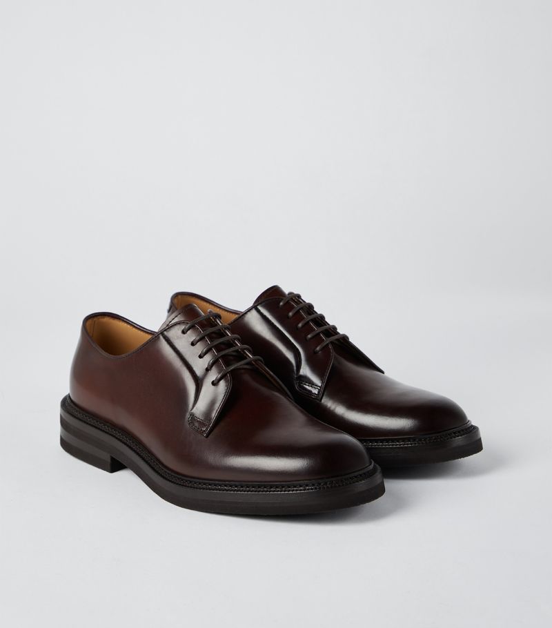 Brunello Cucinelli Brunello Cucinelli Leather Derby Shoes