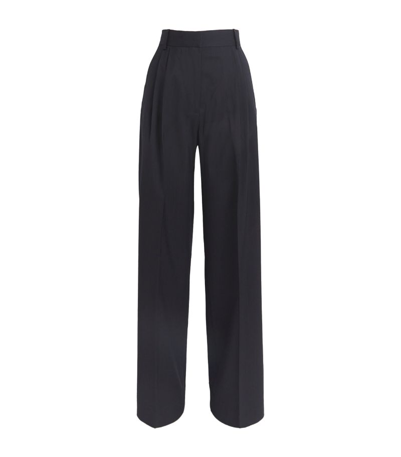 Róhe Róhe Pleated Wide-Leg Trousers