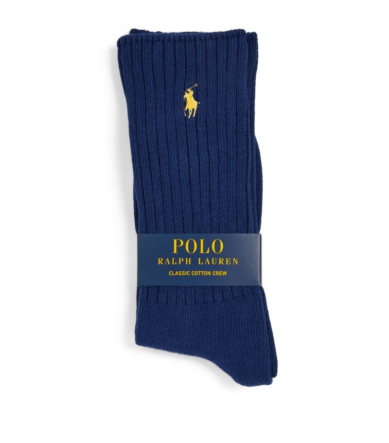 Polo Ralph Lauren Polo Ralph Lauren Cotton-Blend Classic Crew Socks