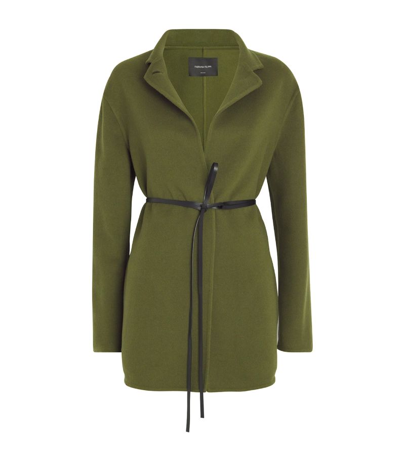 Fabiana Filippi Fabiana Filippi Wool-Cashmere Belted Jacket