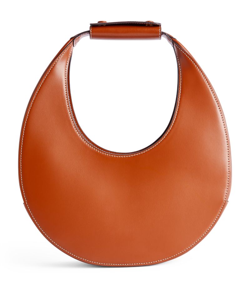 Staud Staud Leather Moon Top-Handle Bag