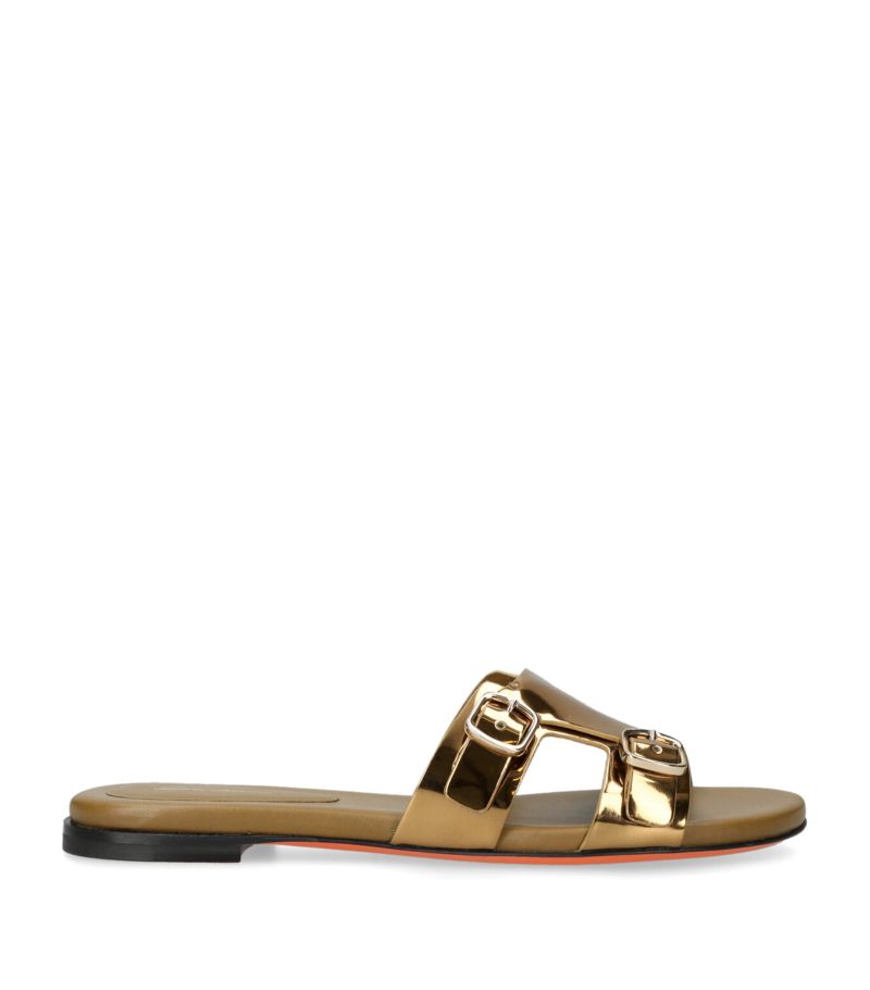 Santoni Santoni Metallic Foresaw Sandals