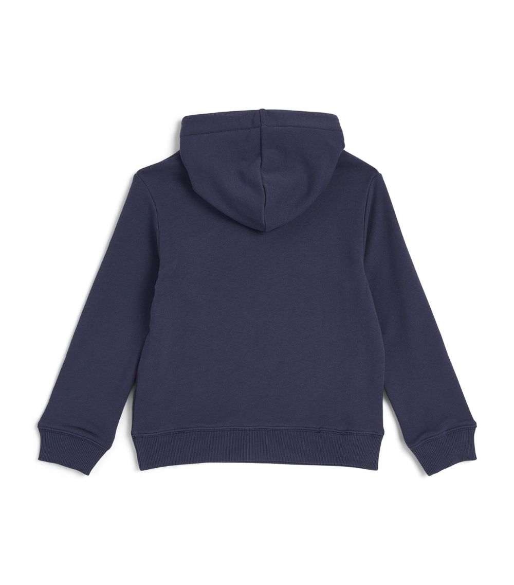 Lanvin Enfant Lanvin Enfant Cotton Logo Hoodie (4-14 Years)