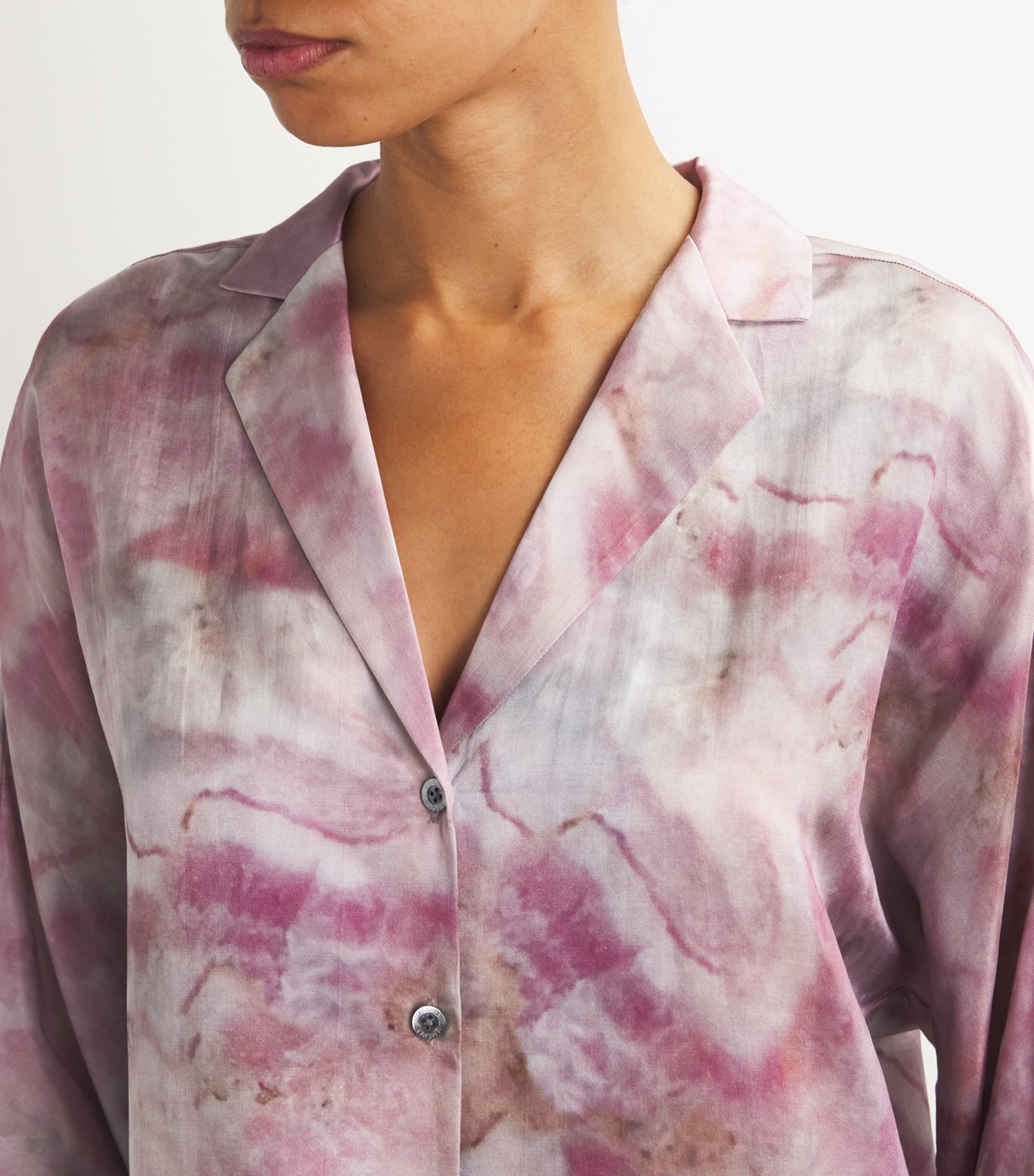 Zimmerli Zimmerli Cotton-Silk Marble Sleepshirt