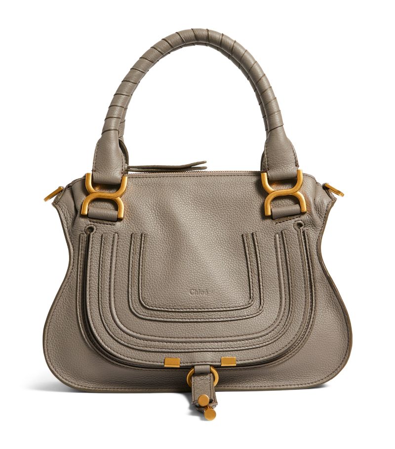 Chloé Chloé Small Leather Marcie Top-Handle Bag