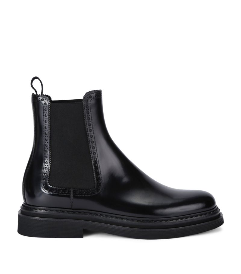 Dolce & Gabbana Dolce & Gabbana Leather Chelsea Boots