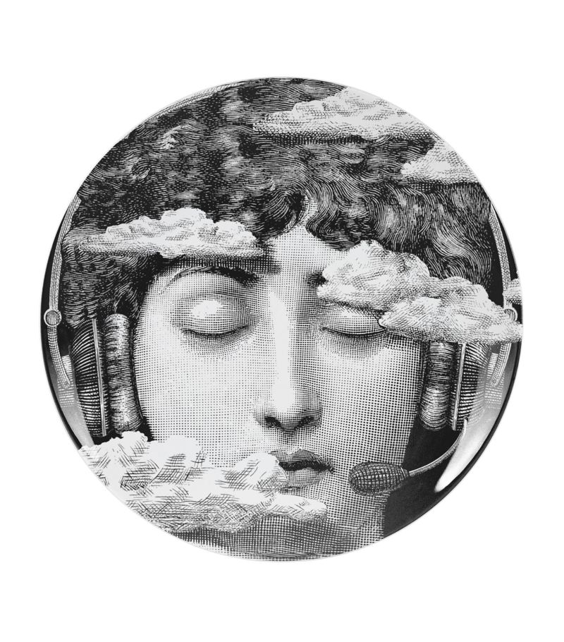 Fornasetti Fornasetti Tema E Variazioni No. 402 Wall Plate (26Cm)