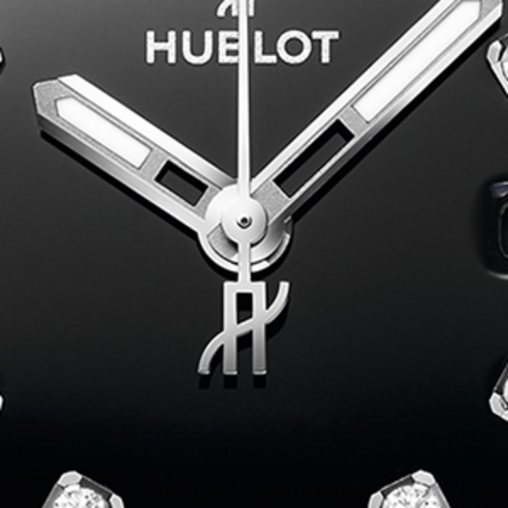 Hublot Hublot Stainless Steel And Pavé Diamond Big Bang One Click Watch 33Mm