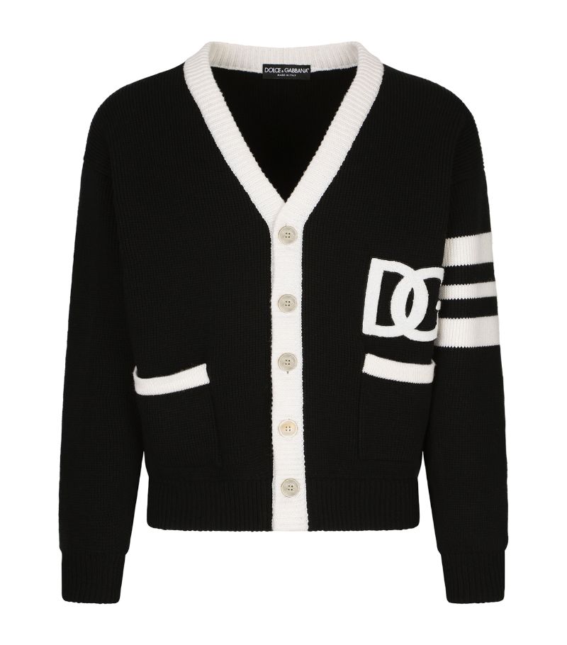 Dolce & Gabbana Dolce & Gabbana Wool Dg Logo Cardigan