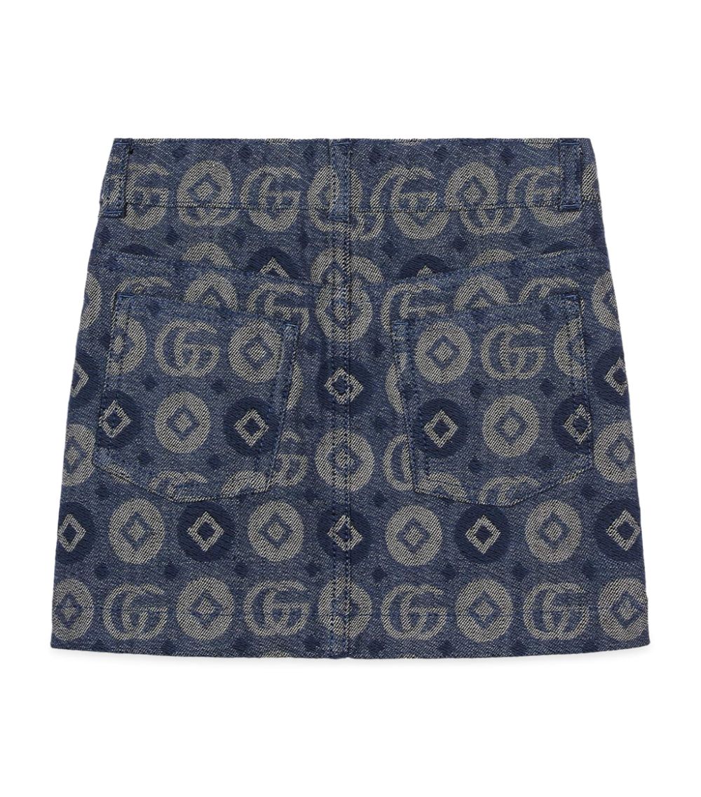 Gucci Gucci Kids Double G Denim Skirt (4-12 Years)