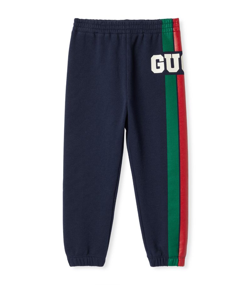 Gucci Gucci Kids Web Stripe Logo Sweatpants (4-12 Years)