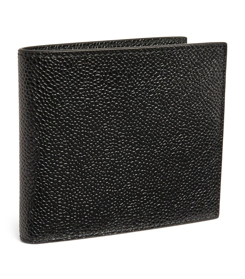 Thom Browne Thom Browne Grained Leather Bifold Wallet