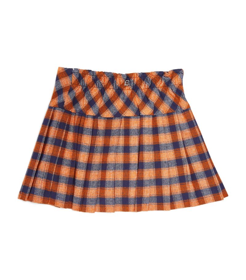 Ermanno Scervino Junior Ermanno Scervino Junior Check Pleated Skirt (4-12 Years)