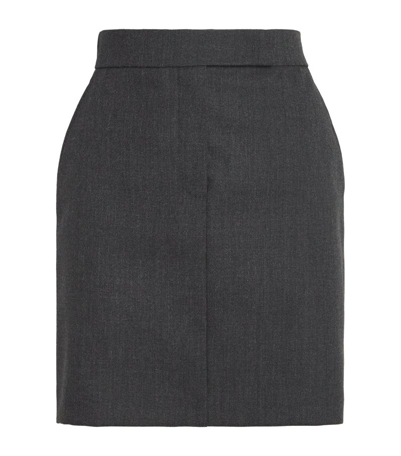 Max Mara Max Mara Virgin Wool Mini Skirt