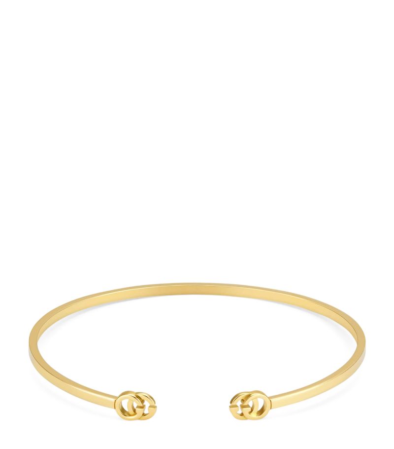 Gucci Gucci Yellow Gold GG Running Bangle