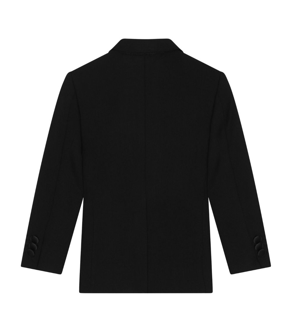 Dolce & Gabbana Dolce & Gabbana Kids Single-Breasted Logo Blazer (8-14 Years)