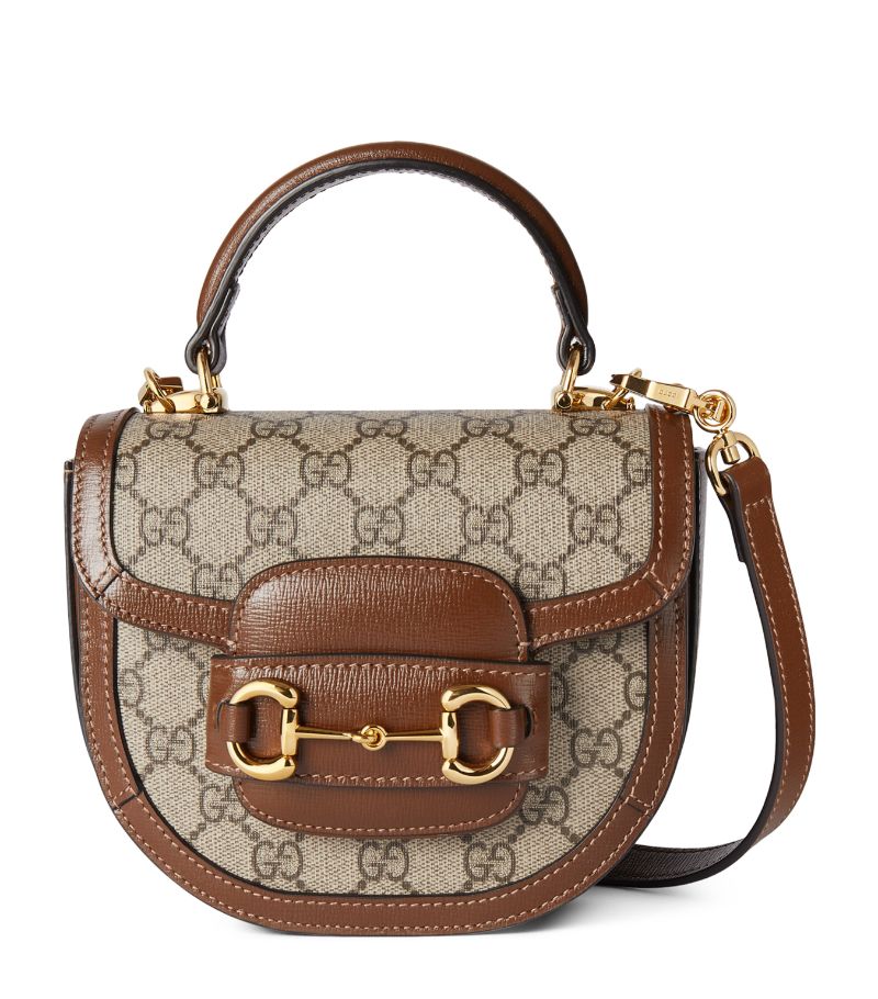 Gucci Gucci Mini Leather Horsebit 1955 Top-Handle Bag