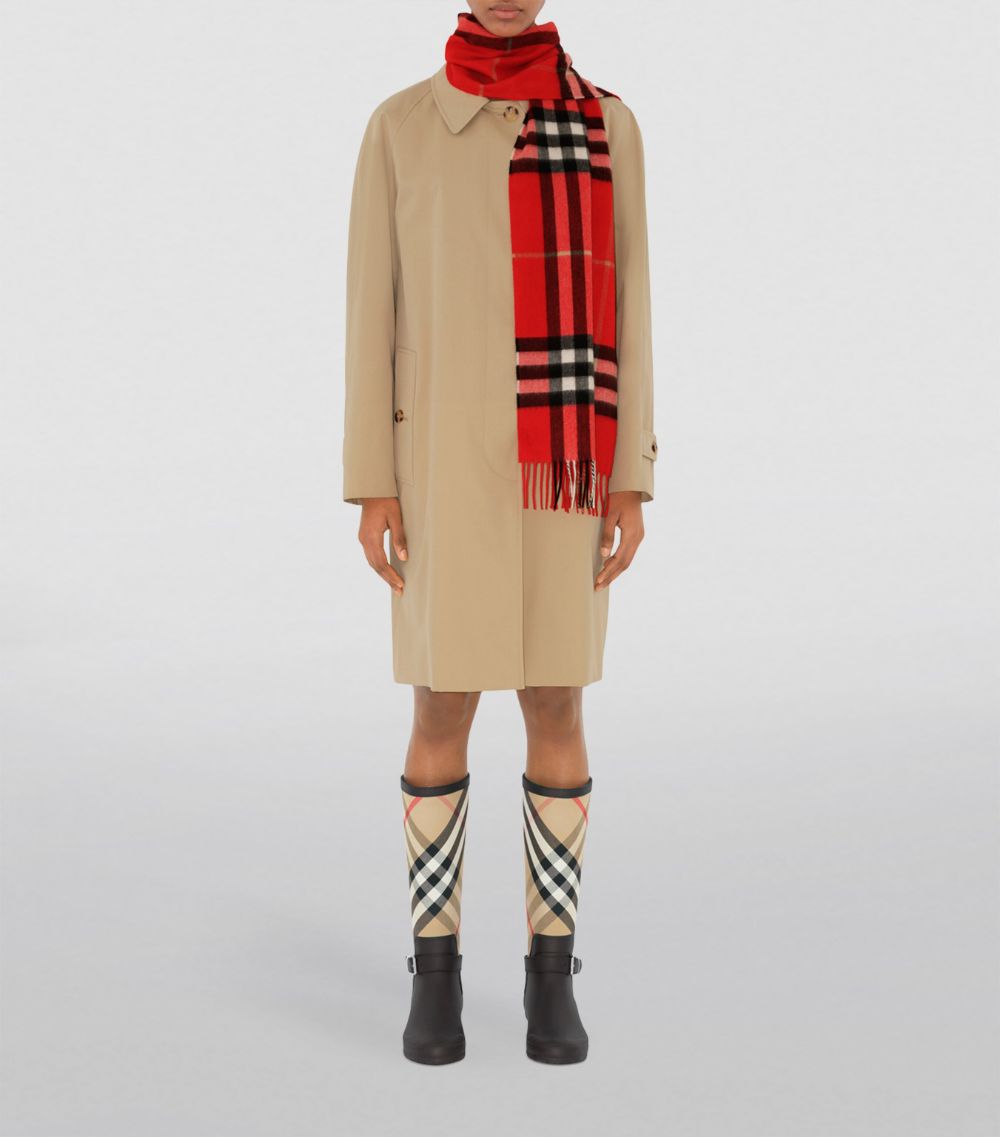 Burberry Burberry Cashmere Burberry Check Scarf