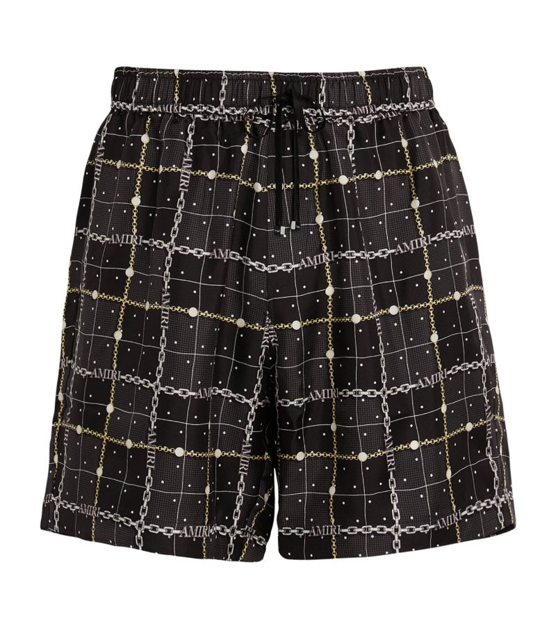 Amiri Amiri Charm Check Shorts