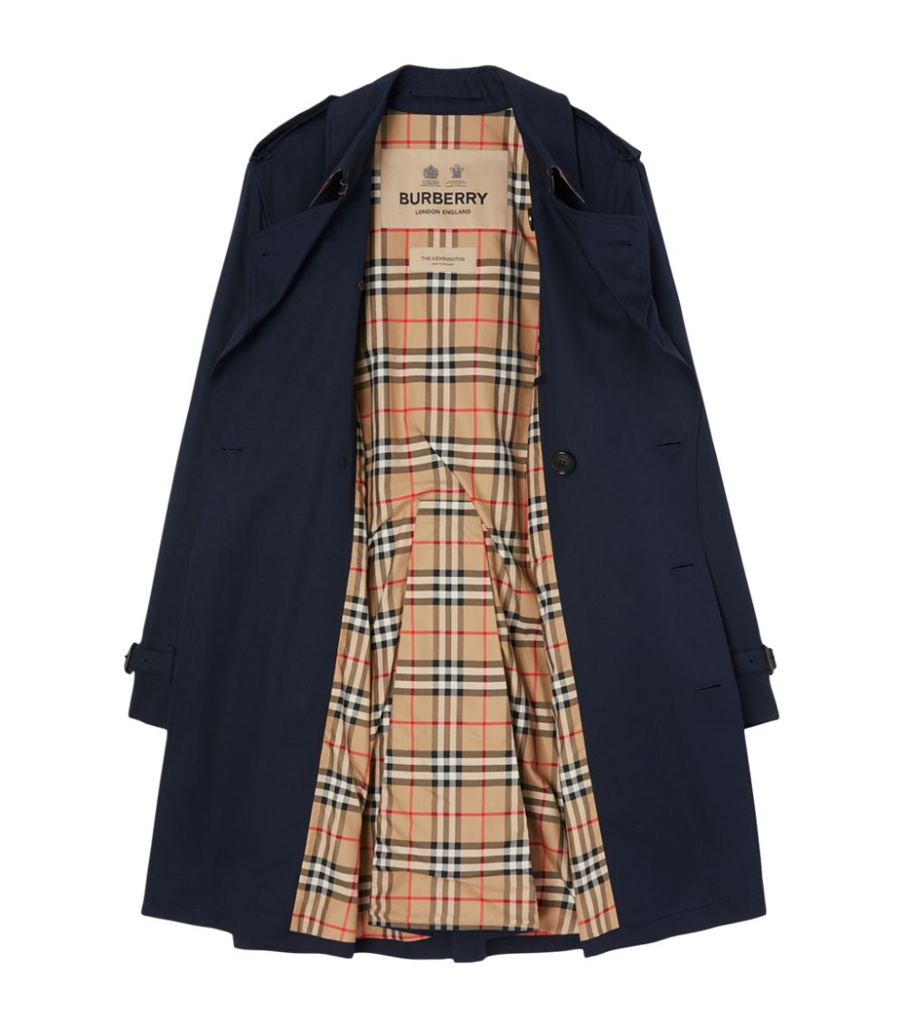 Burberry Burberry Mid-Length Kensington Heritage Trench Coat