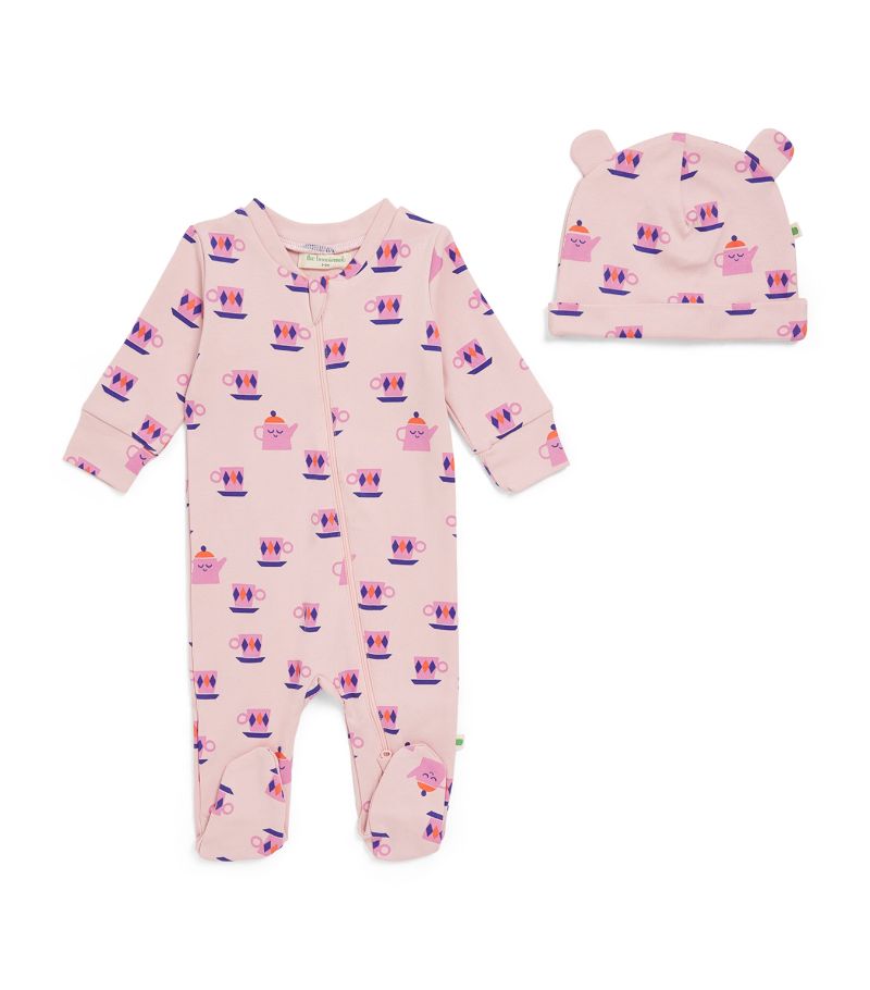 The Bonnie Mob The Bonnie Mob Tea Time All-In-One And Hat Set (0-18 Months)