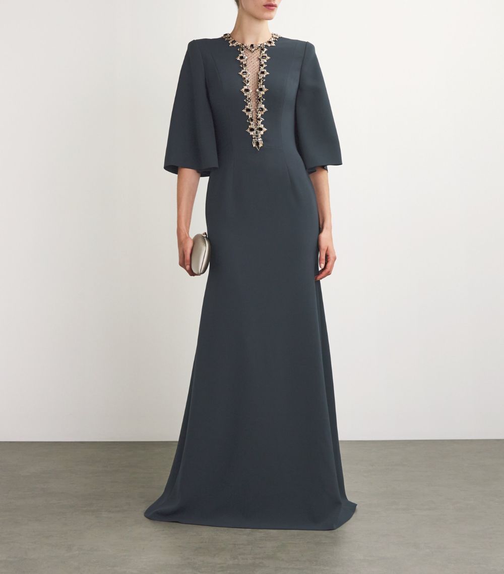 Jenny Packham Jenny Packham Embellished Mars Gown