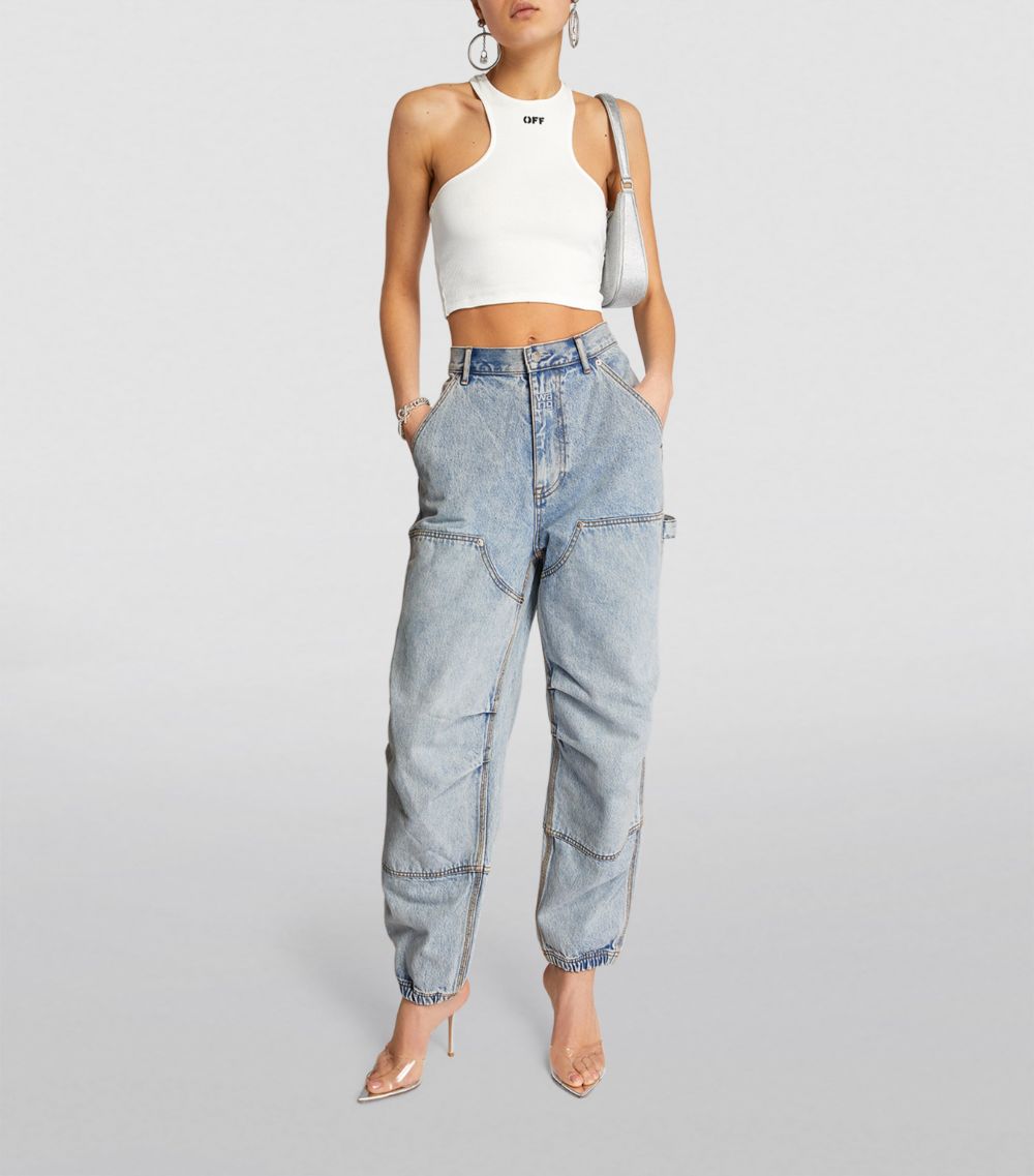 Alexander Wang Alexander Wang Double-Front Carpenter Jeans