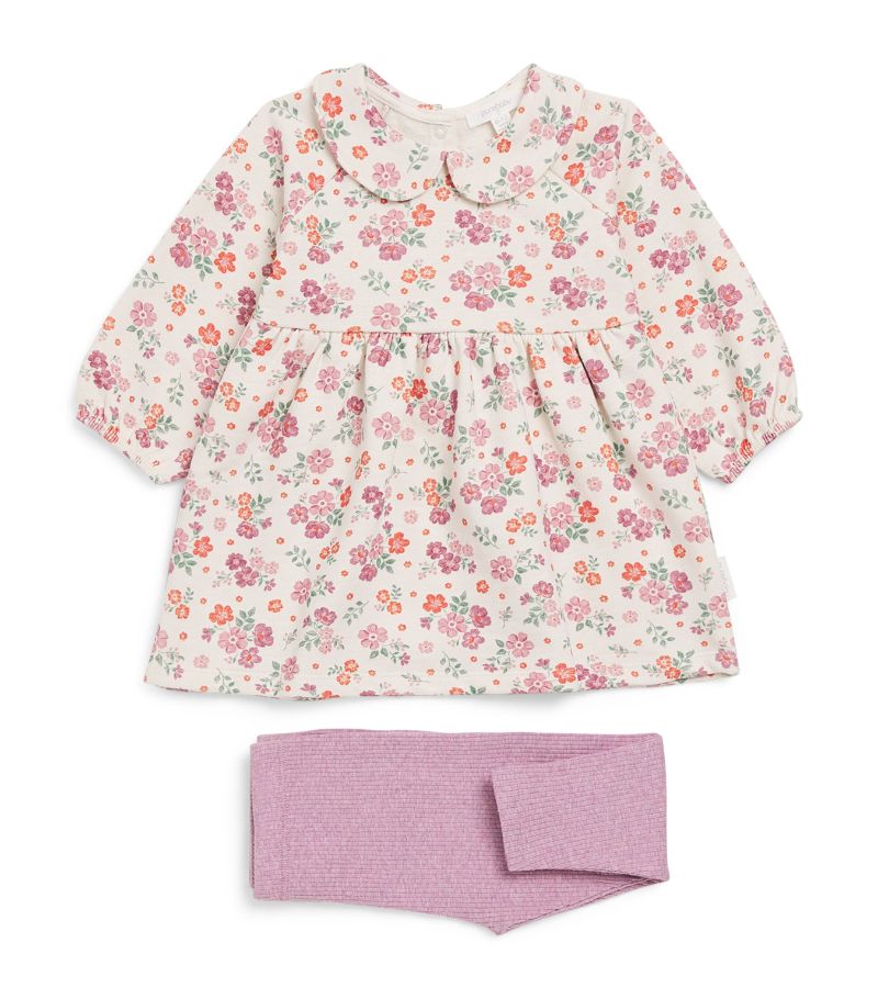 Purebaby Purebaby Floral Dress And Leggings Set (0-18 Months)