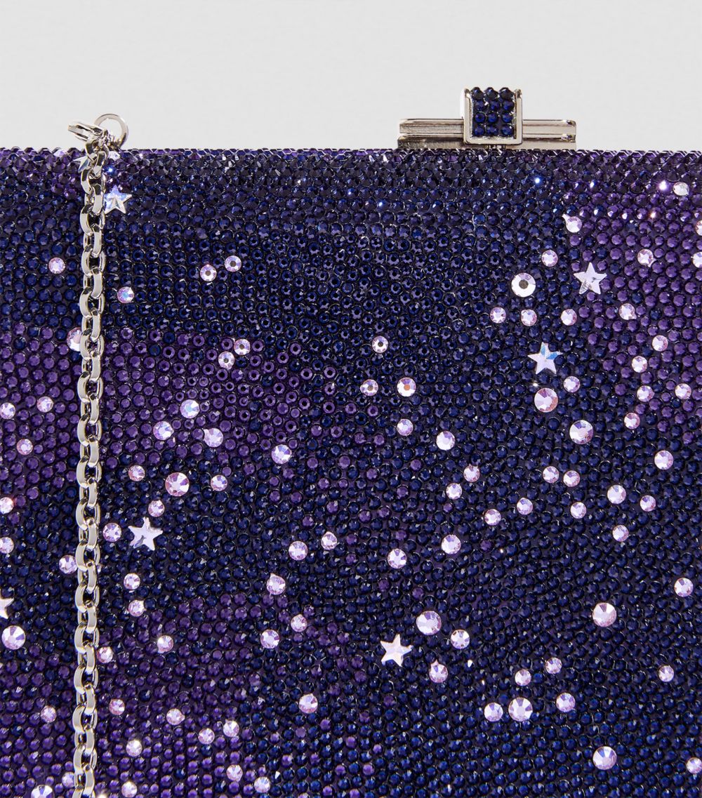 Judith Leiber Judith Leiber Crystal-Embellished Galaxy Clutch