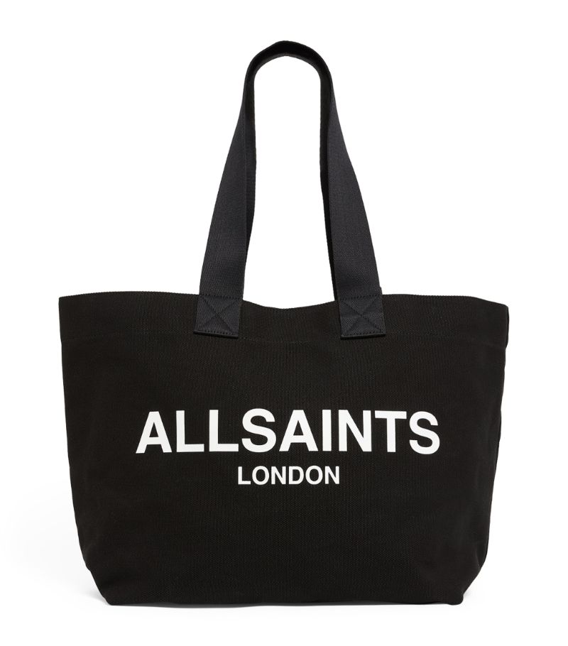 Allsaints AllSaints Canvas Logo Tote Bag