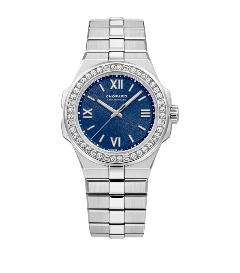 Chopard Chopard Stainless Steel And Diamond Alpine Eagle Small Watch 36Mm