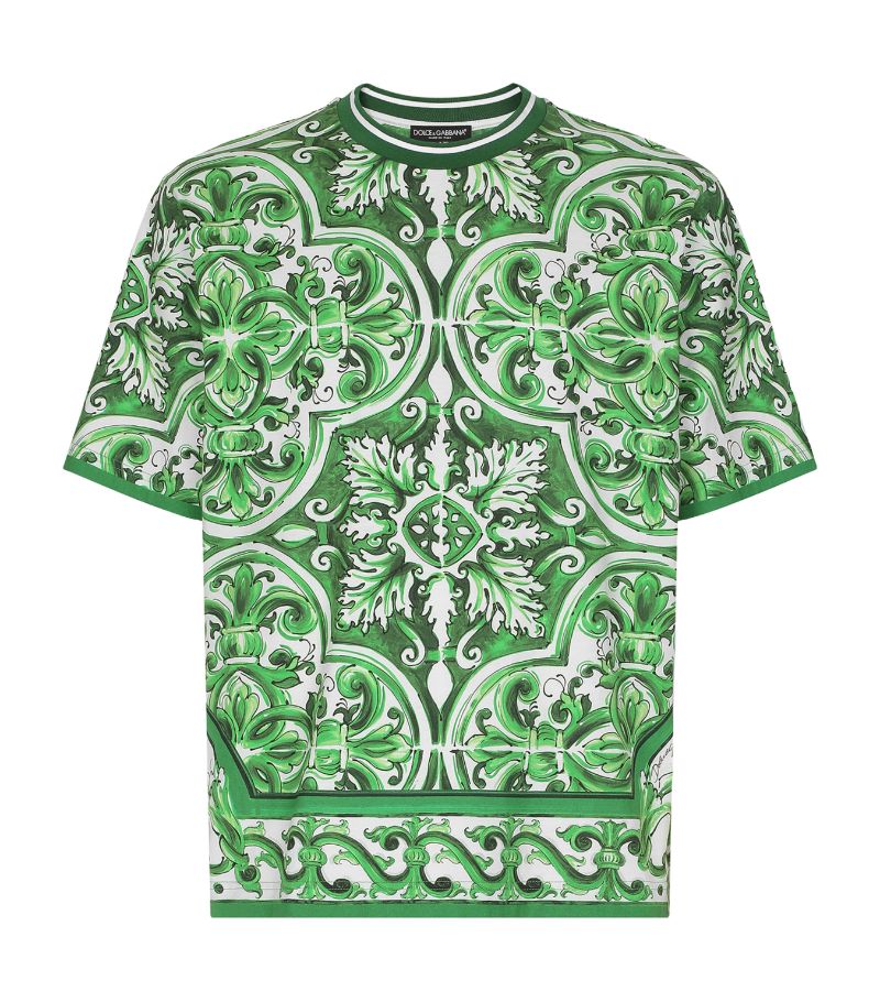 Dolce & Gabbana Dolce & Gabbana Cotton Printed T-Shirt