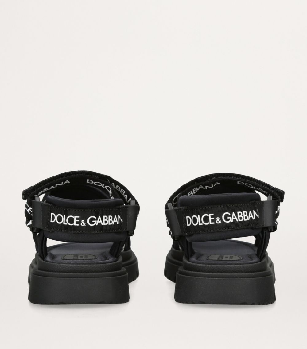 Dolce & Gabbana Dolce & Gabbana Kids Logo Strap Sandals