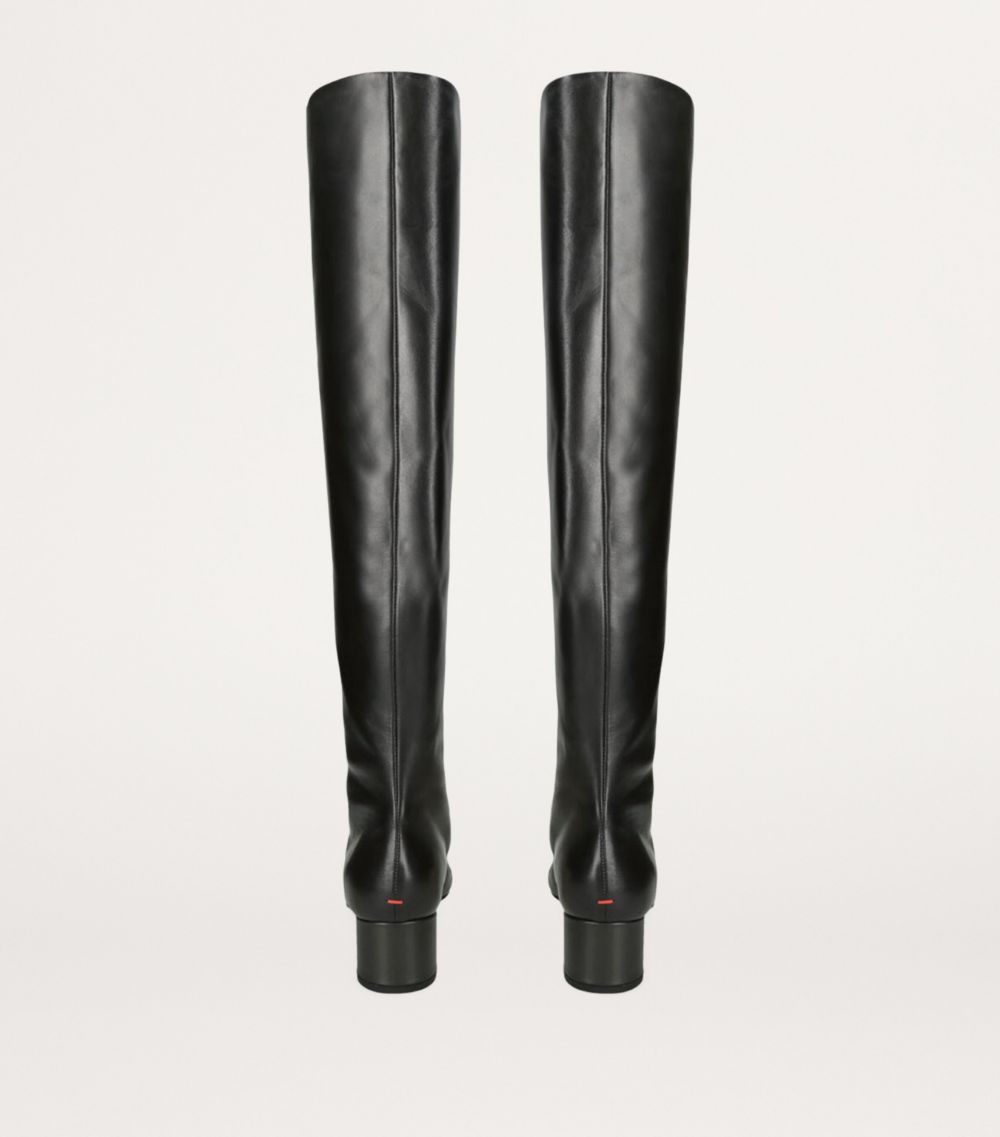 Aeyde Aeyde Leather Willa Knee-High Boots 45