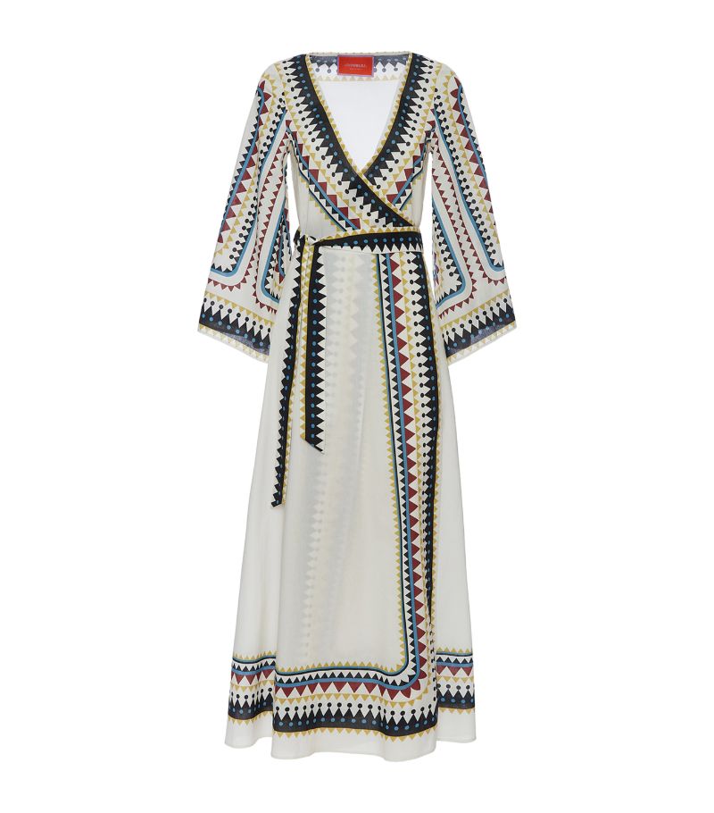 La Doublej La Doublej Cotton Wrap Maxi Dress