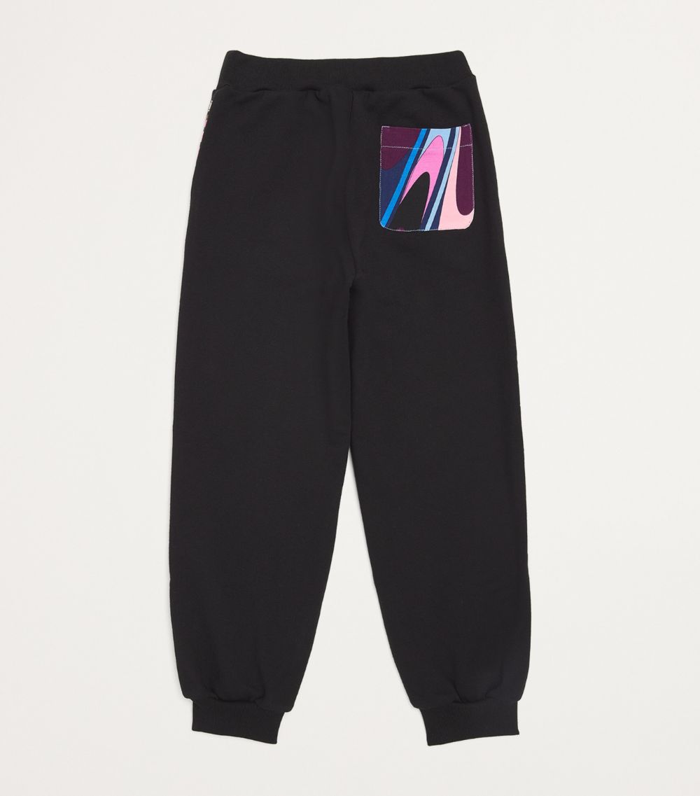 Pucci Junior Pucci Junior Cotton Pocket-Detail Sweatpants (4-14 Years)