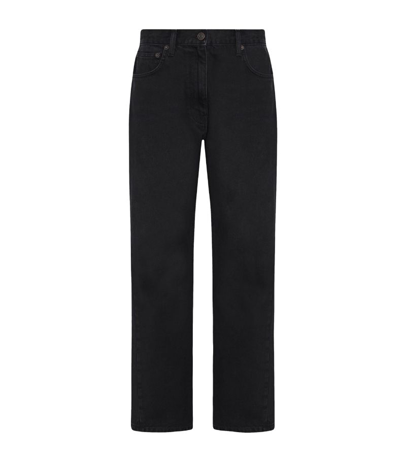 The Row The Row Ryley Low-Rise Straight Jeans